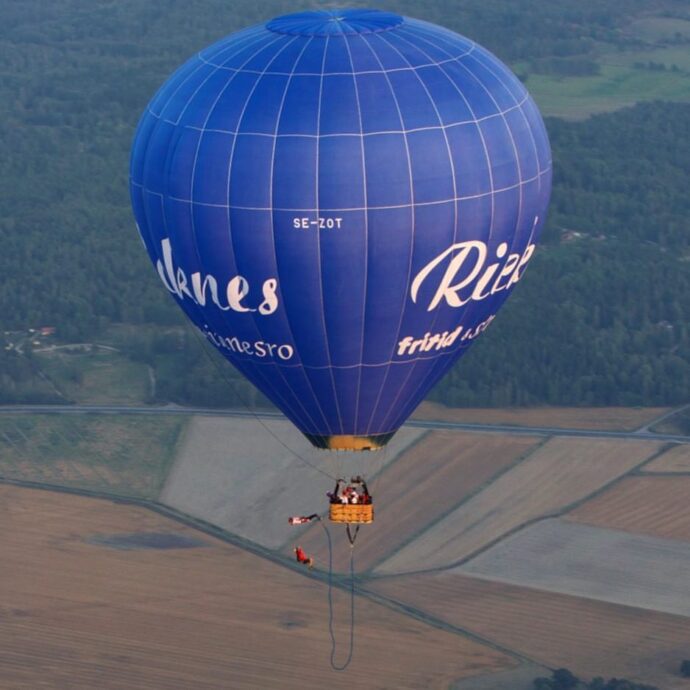 Bungyjump luftballong